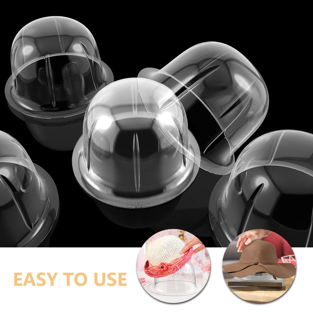 12 Peças Suporte Interno Trans - Plastic Dome Clear avaliação e preço