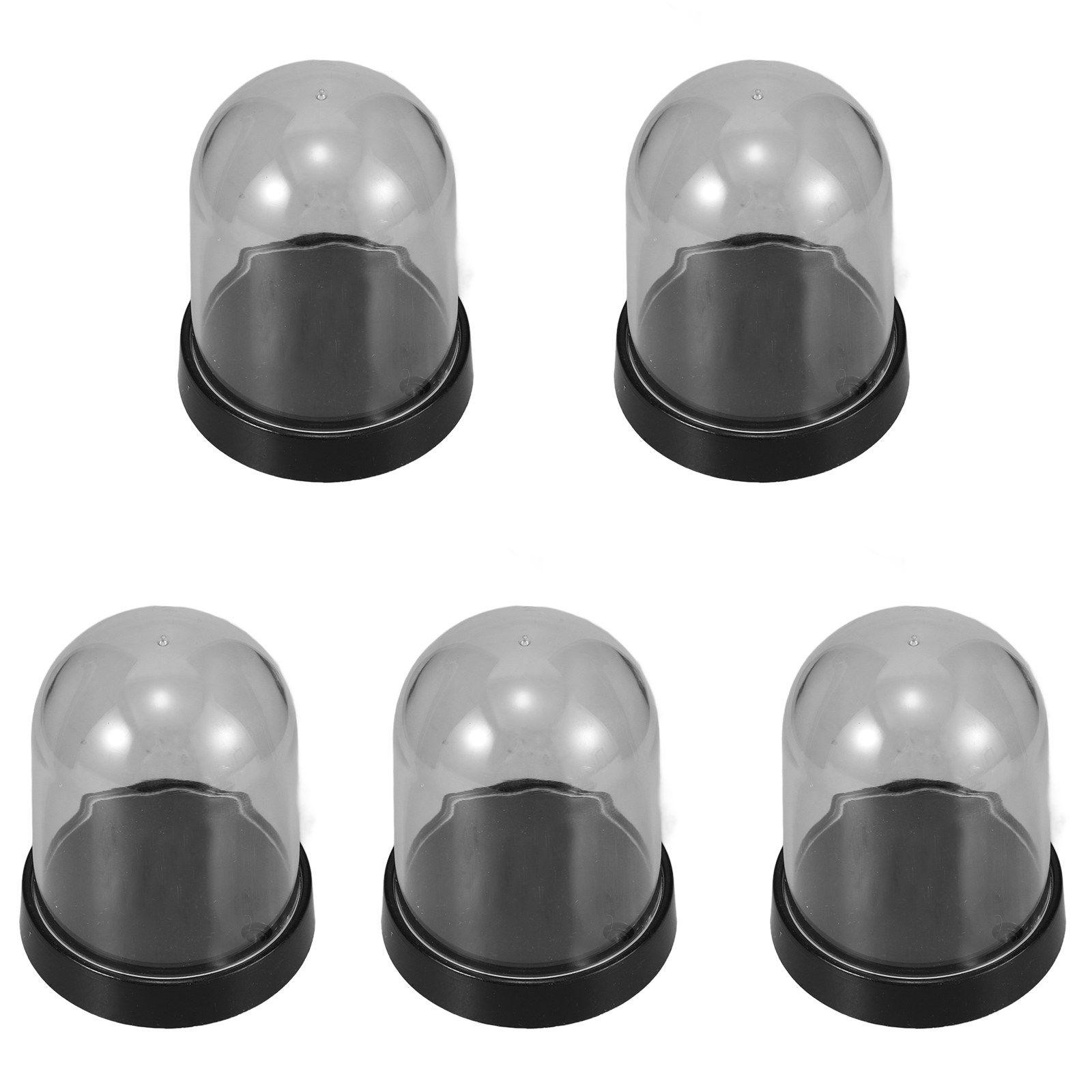 Conjunto de 5 Cúpulas de Plást - Plastic Dome Clear avaliação e preço