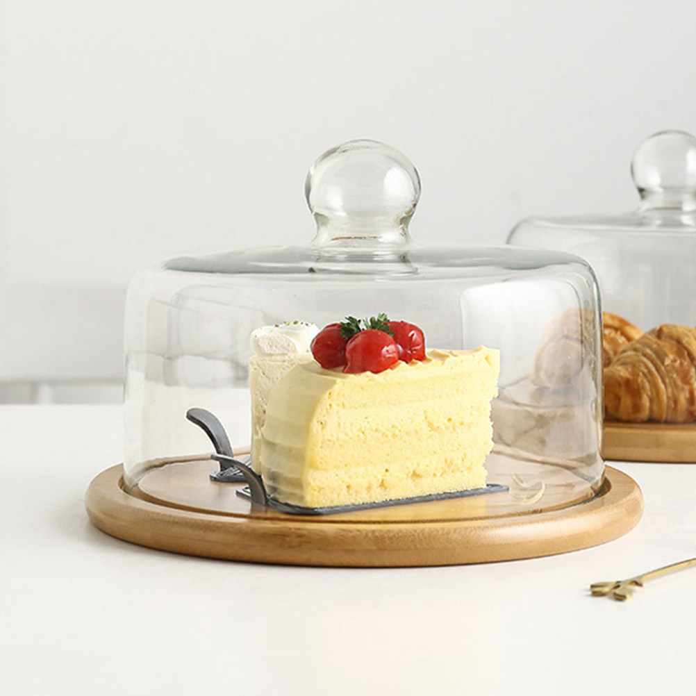 Cúpula de Vidro para Bolo de 1 - Plastic Dome Clear avaliação e preço
