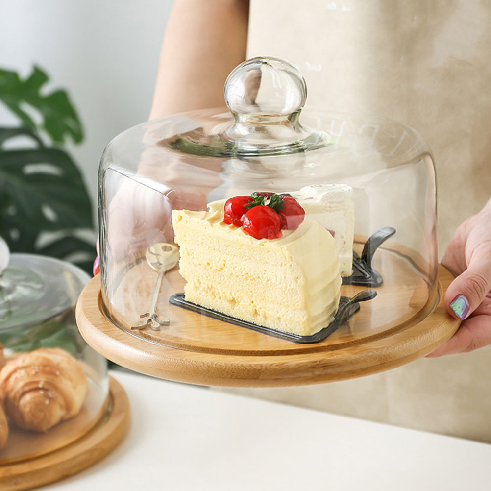 Cúpula de Vidro para Bolo de 1 - Plastic Dome Clear avaliação e preço
