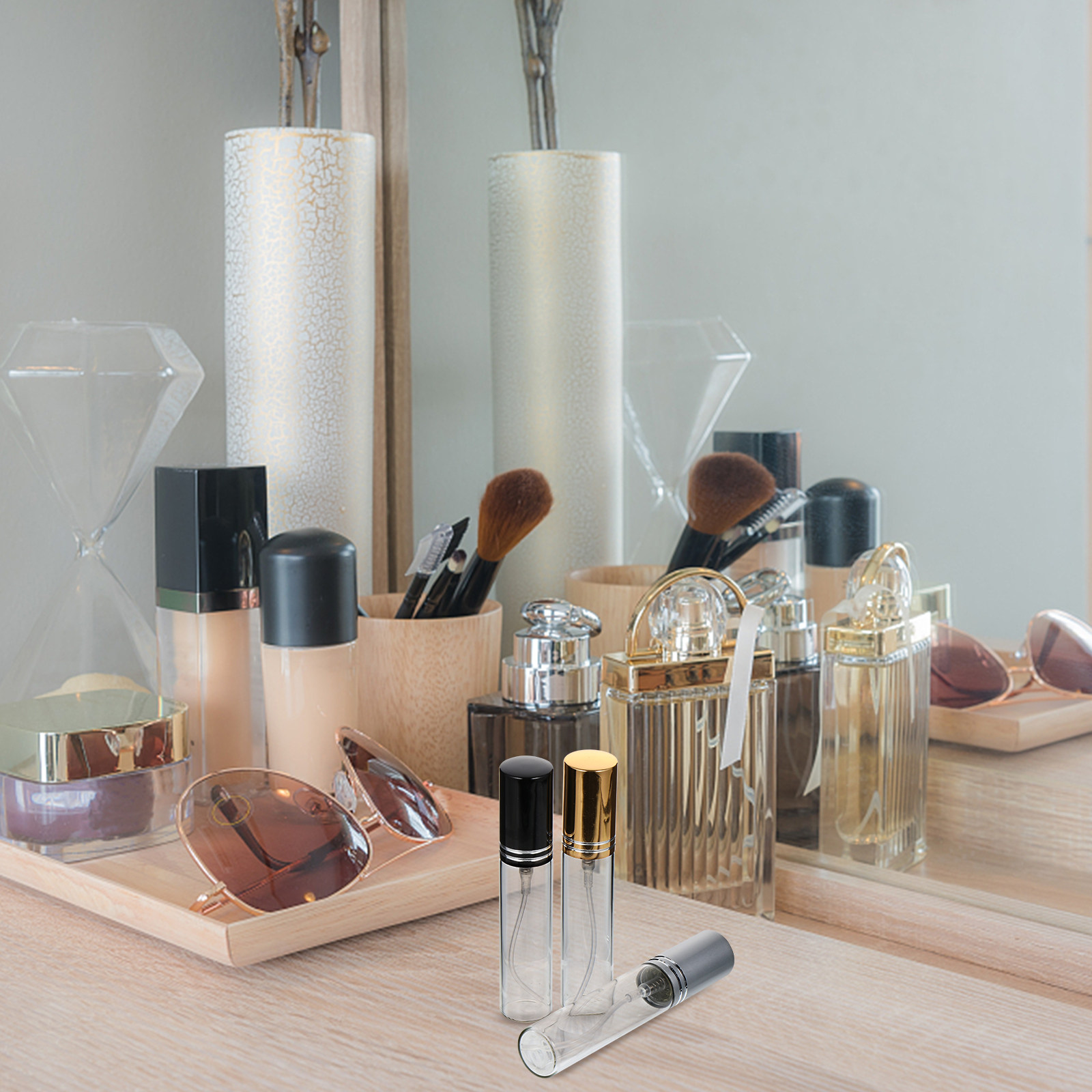 6 Frascos de Perfume Portáteis - Misting Bottle Fine avaliação e preço