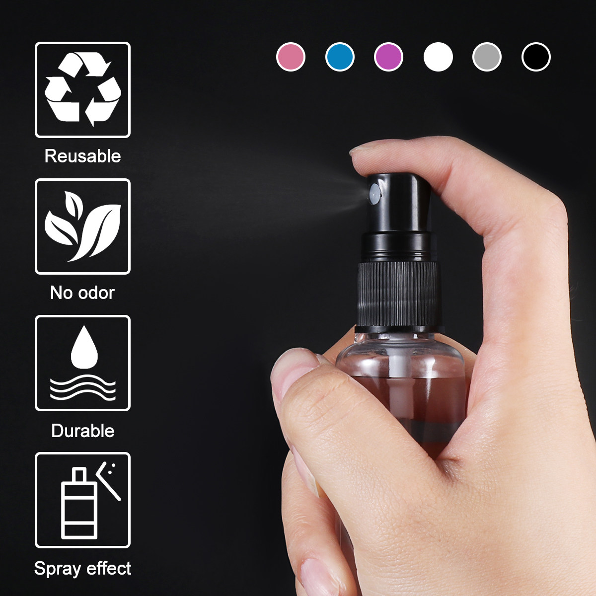 12 Frascos de Spray Portáteis  - Misting Bottle Fine avaliação e preço